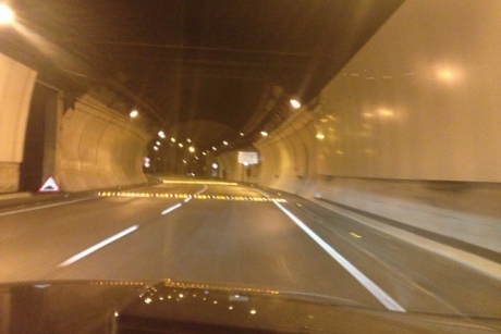 Substitución de reductores de velocidad de caucho en el Túnel de La Rovira de Barcelona