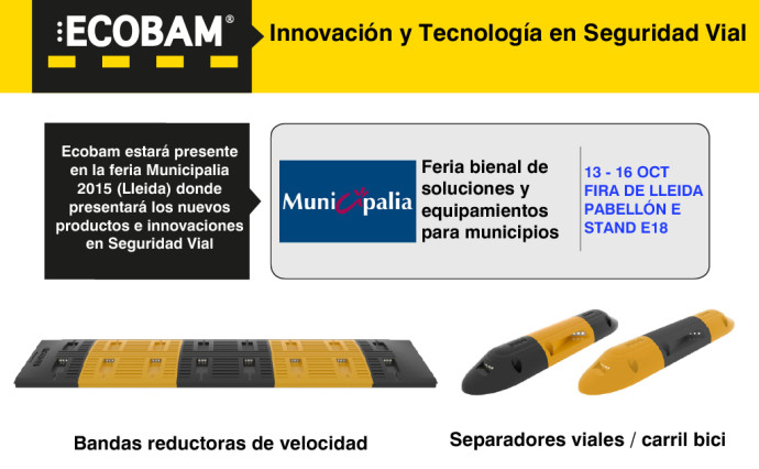 Ecobam participa en la feria internacional Municipalia 2015