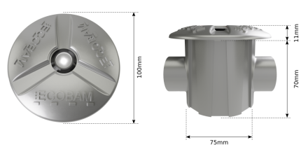 ECOBAM® LUMINS LED VISION Medidas ECOBAM® LUMINS LED VISION Medidas